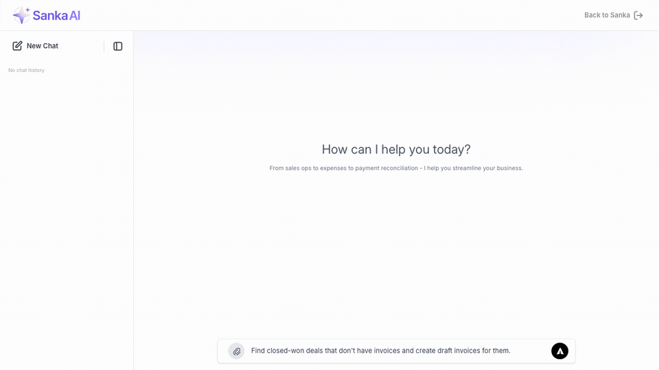 Demo: Creating invoices from closed deals with MCP